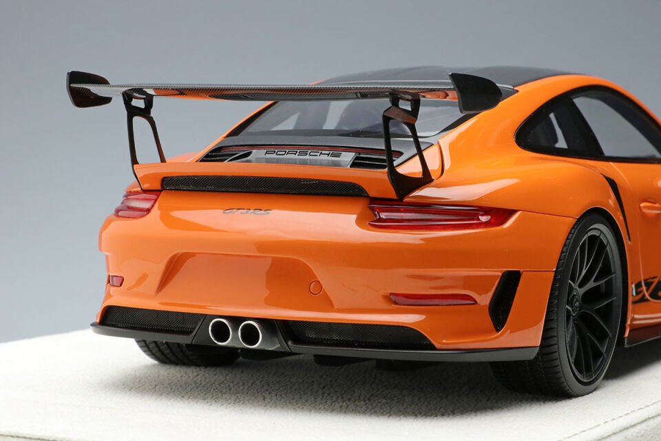 MAKE UP Porsche 911 (991.2) GT3 RS Weissach Paketi (Turuncu) 1/18