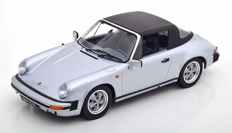 KK SCALE PORSCHE 911 CARRERA CABRIO 3.2 1988 1:18 (180712)