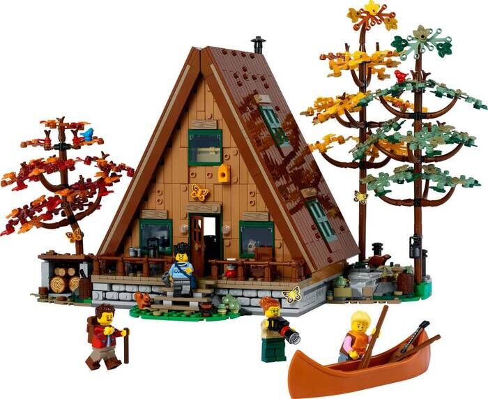 LEGO® Ideas Dik Çatılı Kulübe