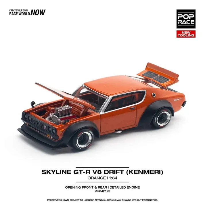 POP RACE SKYLINE GTR-R V8 640173 1:64