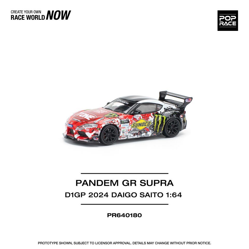 POP RACE PANDEM TOYOTA GR SUPRA D1 GP 2024 PR640180