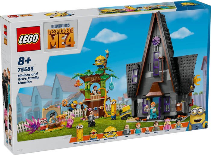 LEGO® Despicable Me Minyonlar ve Gru'nun Aile Köşkü