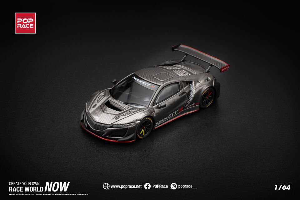POP RACE NSX GT3 EVO22 CARBON PR640159