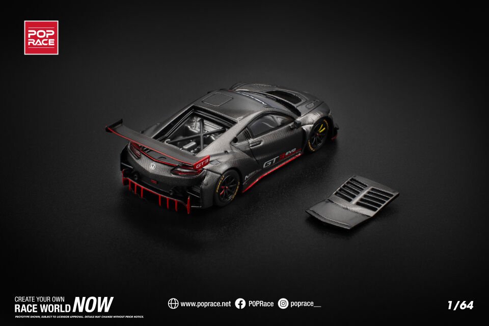 POP RACE NSX GT3 EVO22 CARBON PR640159