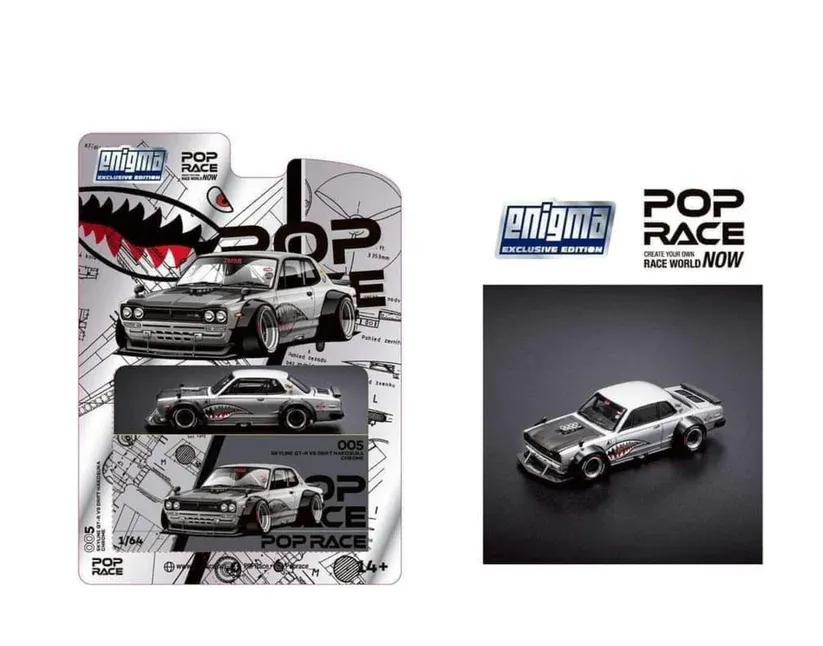 POP RACE NISSAN SKYLINE GT-R V8 PRE005