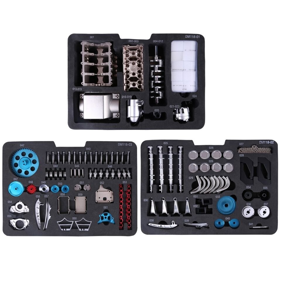 Full Metal V8 Motor Kit