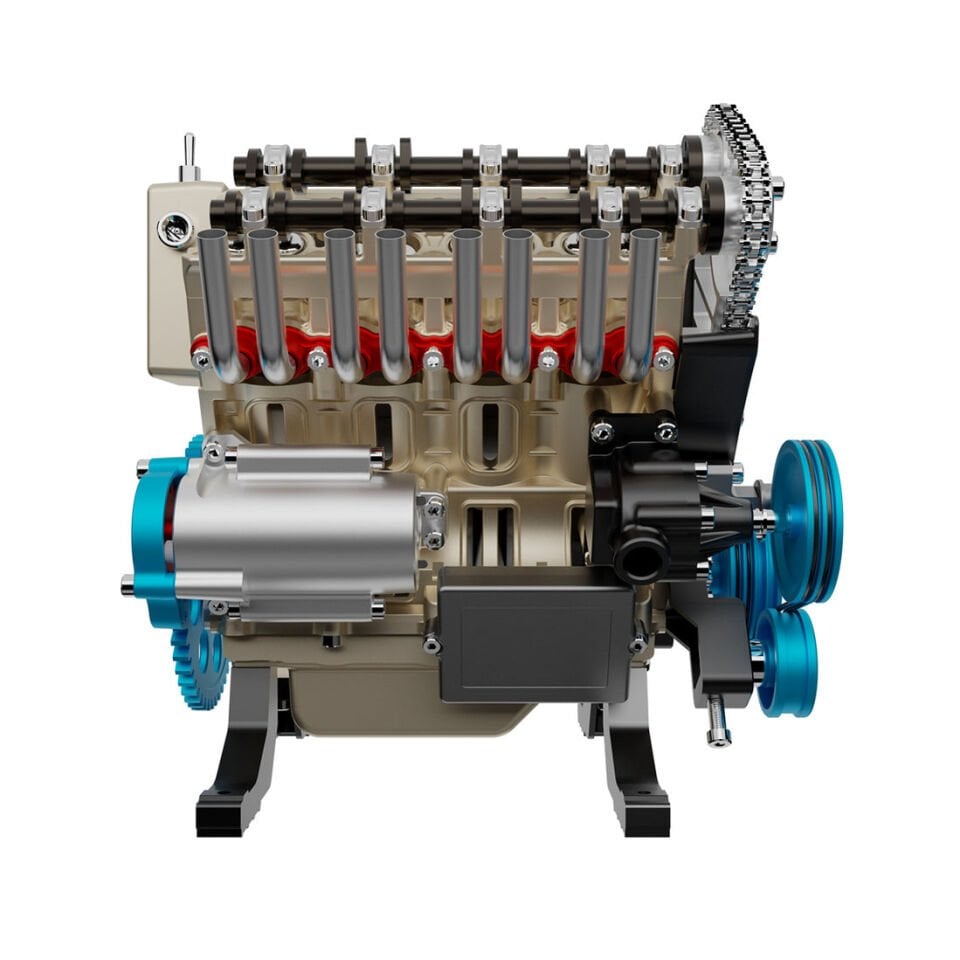 Full Metal V8 Motor Kit