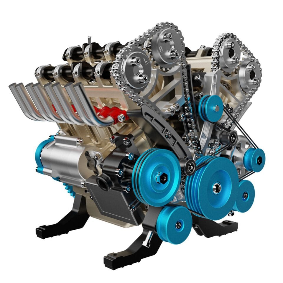 Full Metal V8 Motor Kit