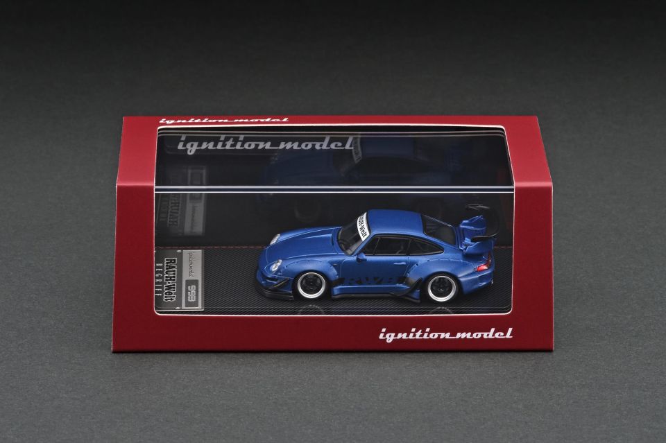 IGNITION MODEL RWB 993 MATTE BLUE METALLIC (2150) 1:64