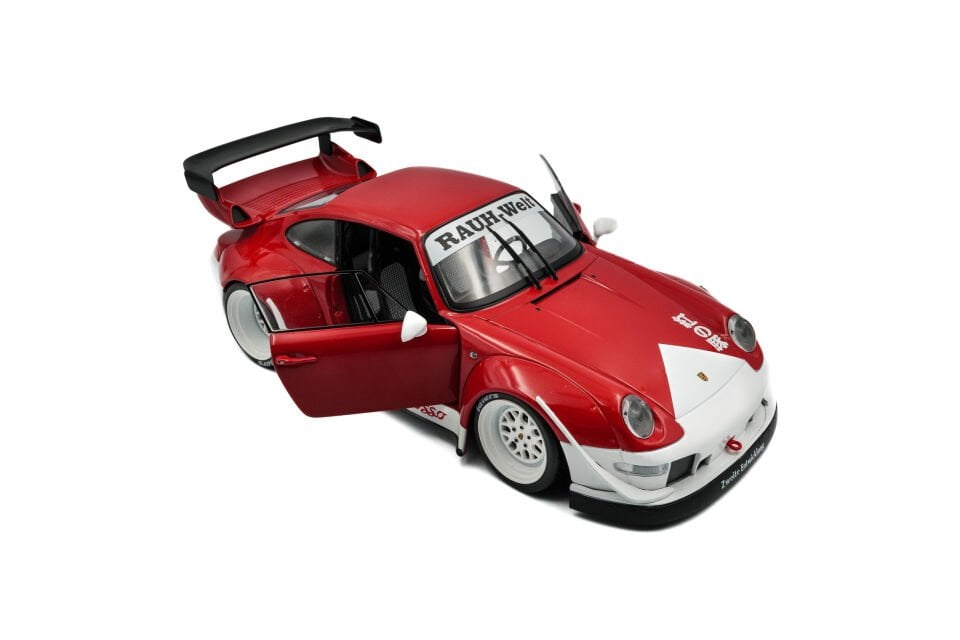 SOLIDO PORSCHE RWB BODYKIT PORCO ROSSO 2020 1:18