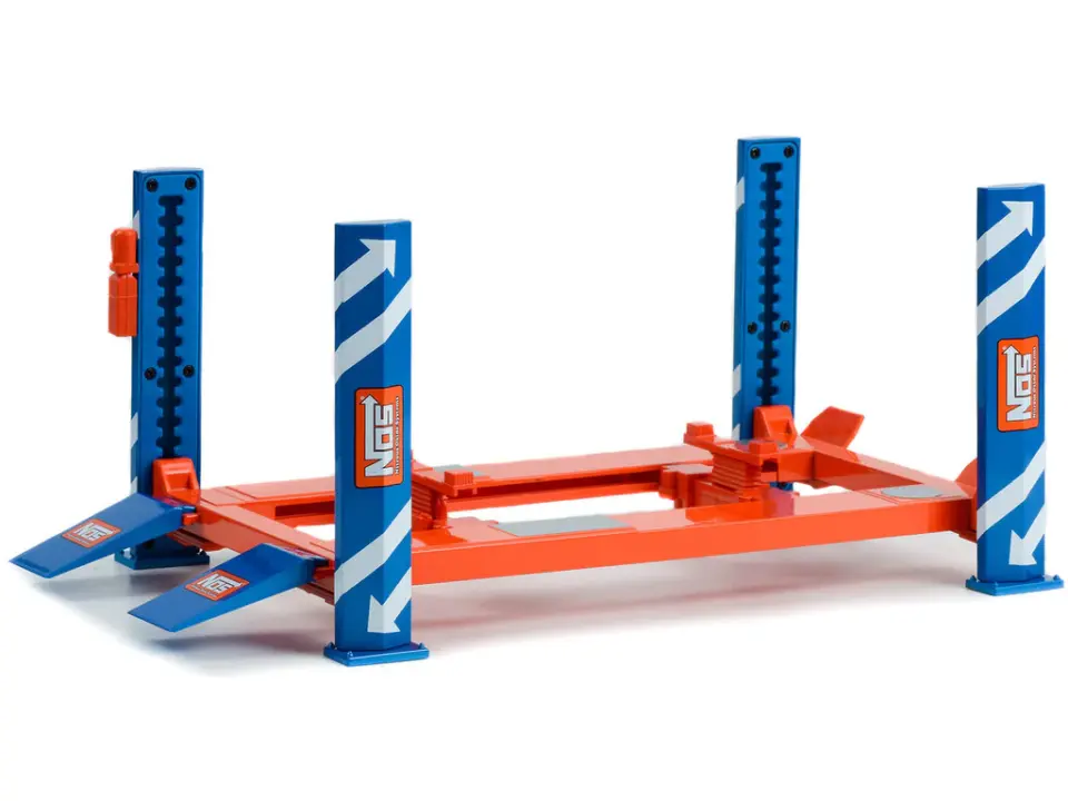 GREENLIGHT FOUR-POST LIFT NOS 1:18