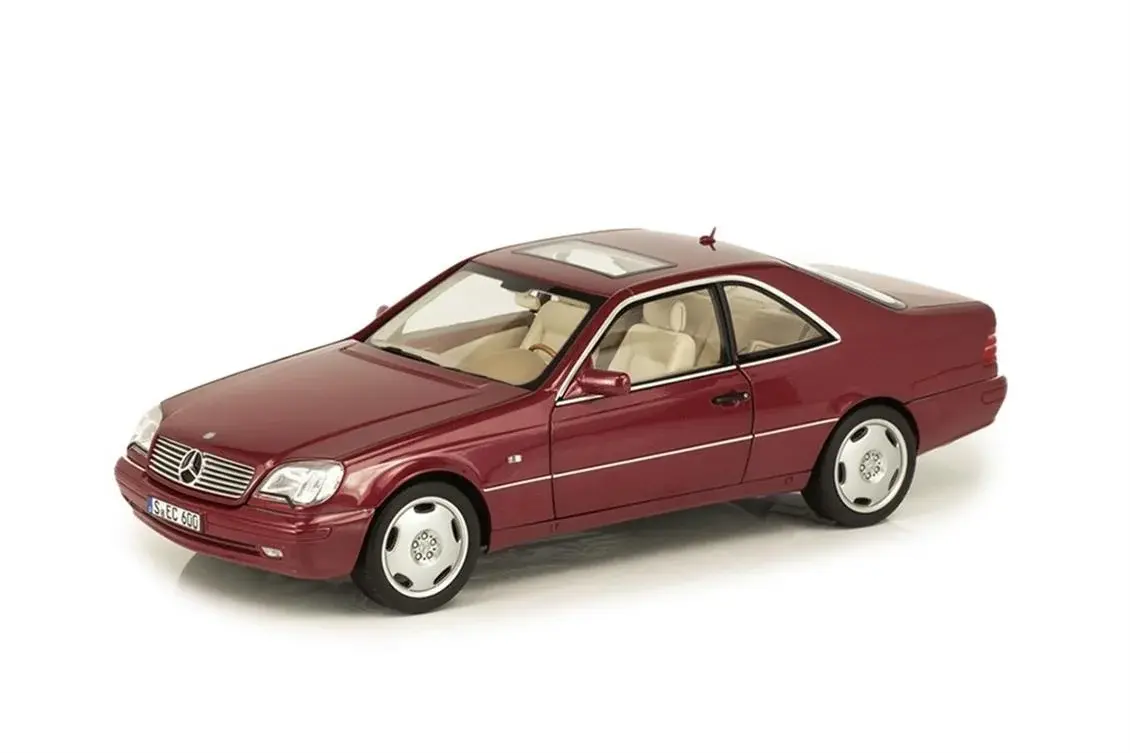 NOREV MERCEDES-BENZ CL 600 C140 ALMADINE RED MET. 1:18