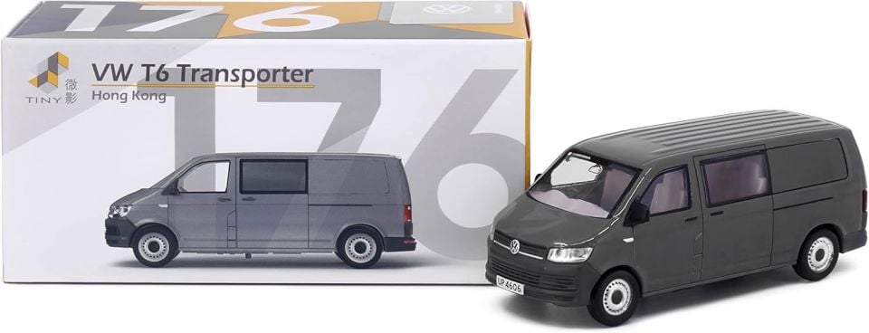 TINY VW T6 TRANSPORTER HONG KONG (ATC65080) 1:64