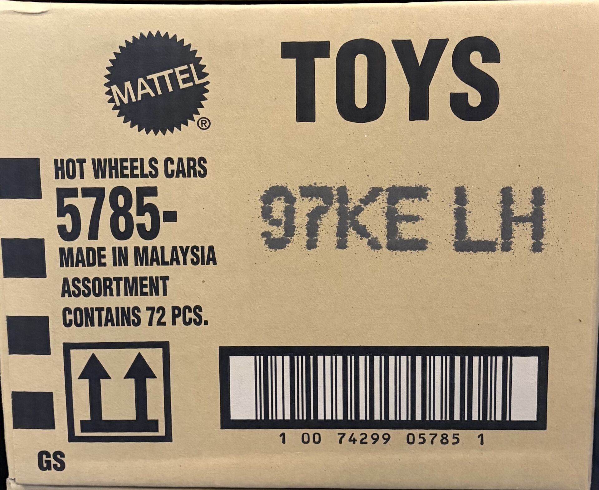 HOT WHEELS 72'Lİ REGULAR KOLİ