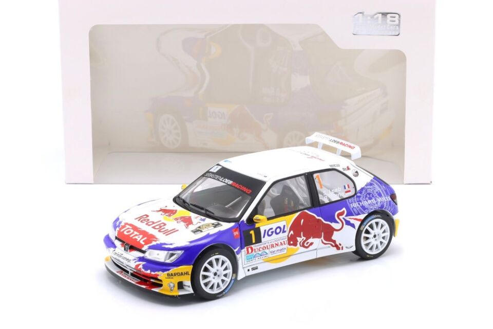 SOLIDO PEUGEOT 306 MAXI RALLY 2017 1:18 (S1808308)