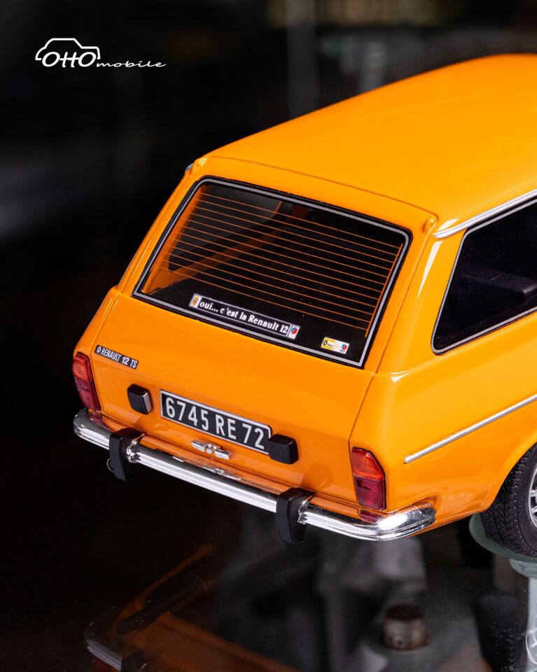 1:18 Otto 1975 Renault 12 TS Break Orange