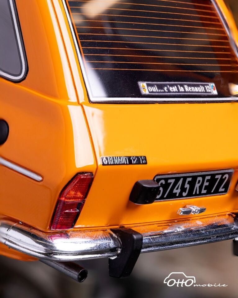 1:18 Otto 1975 Renault 12 TS Break Orange