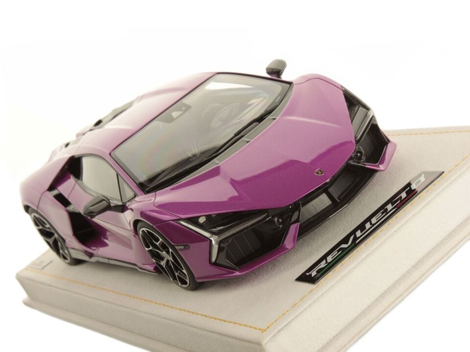 MR COLLECTION LAMBORGHINI REVUELTO BAST VIOLET 1:18 (LAMBO058SE4)