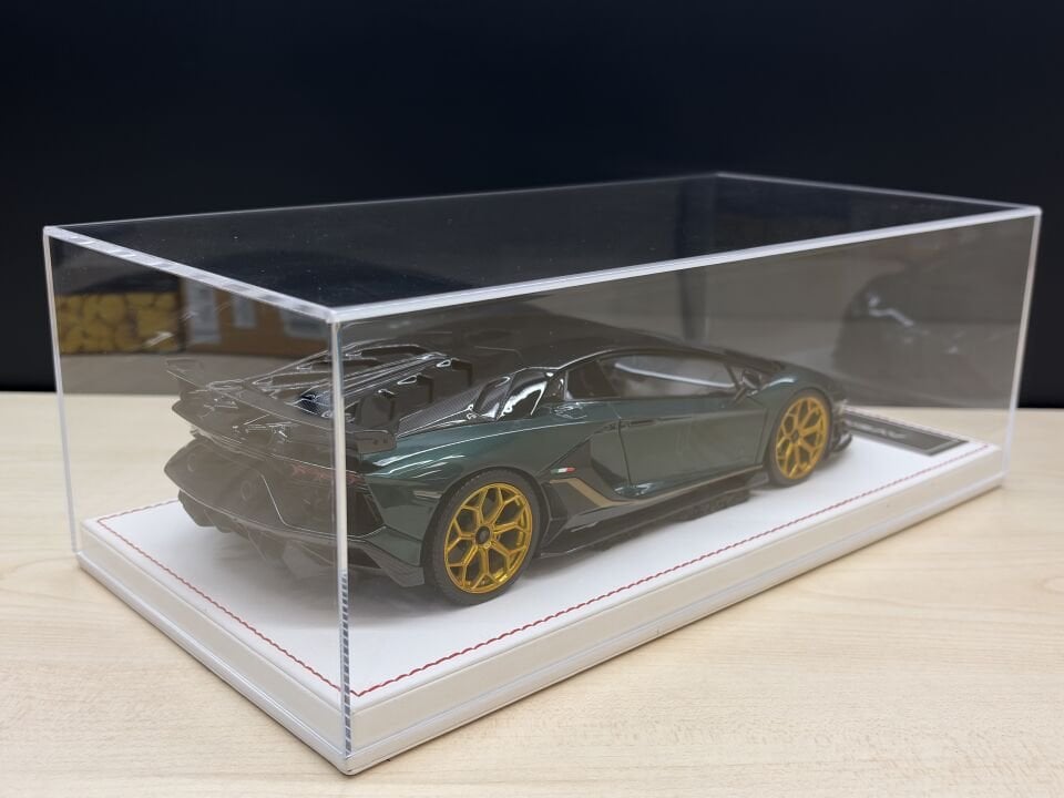 DINO MODEL LAMBORGHINI AVENTADOR SVJ VERDE HYDRA 1:18
