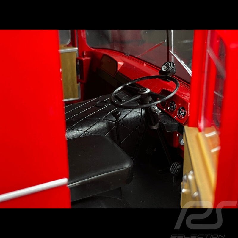 Fiat OM 150 Rolfo Ferrari race transporter 1967 red 1/18 CMR CMR176