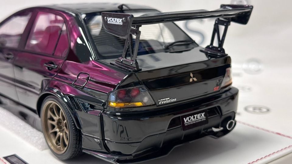 ONE MODEL MITSUBISHI LANCER EVOLUTION IX VOLTEX 1:18
