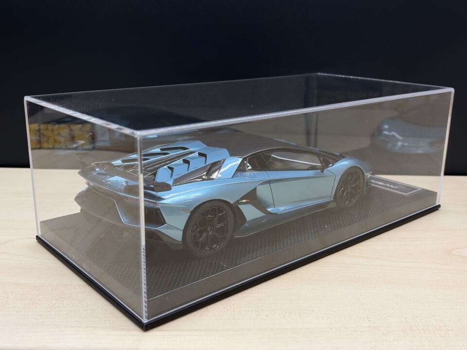 DINO MODEL LAMBORGHINI AVENTADOR SVJ AZZURRO THETIS 1:18