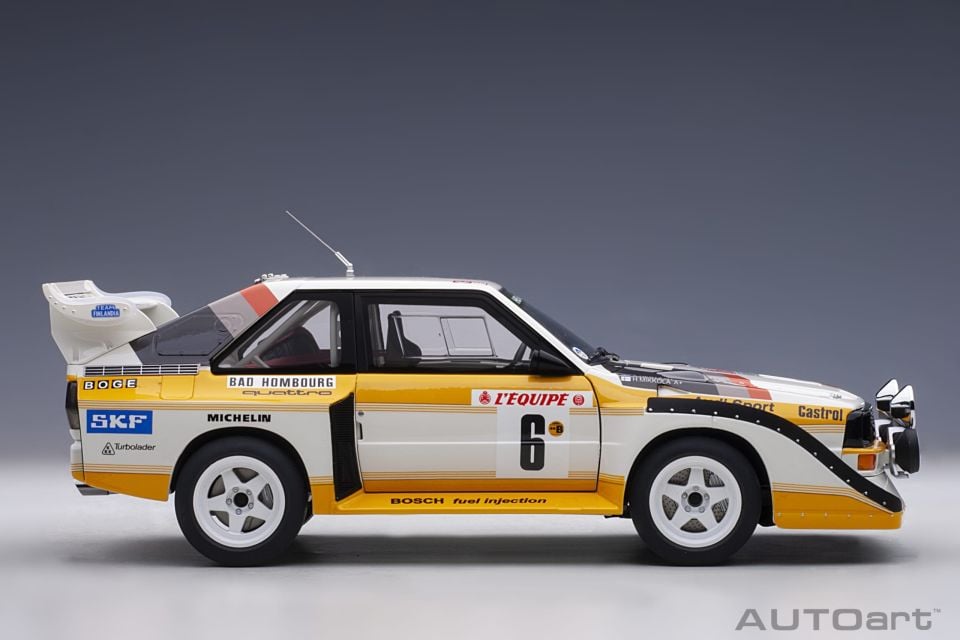 AUTO ART AUDI SPORT QUATTRO S1 MONTE CARLO 1986 6 (88602) 1:18
