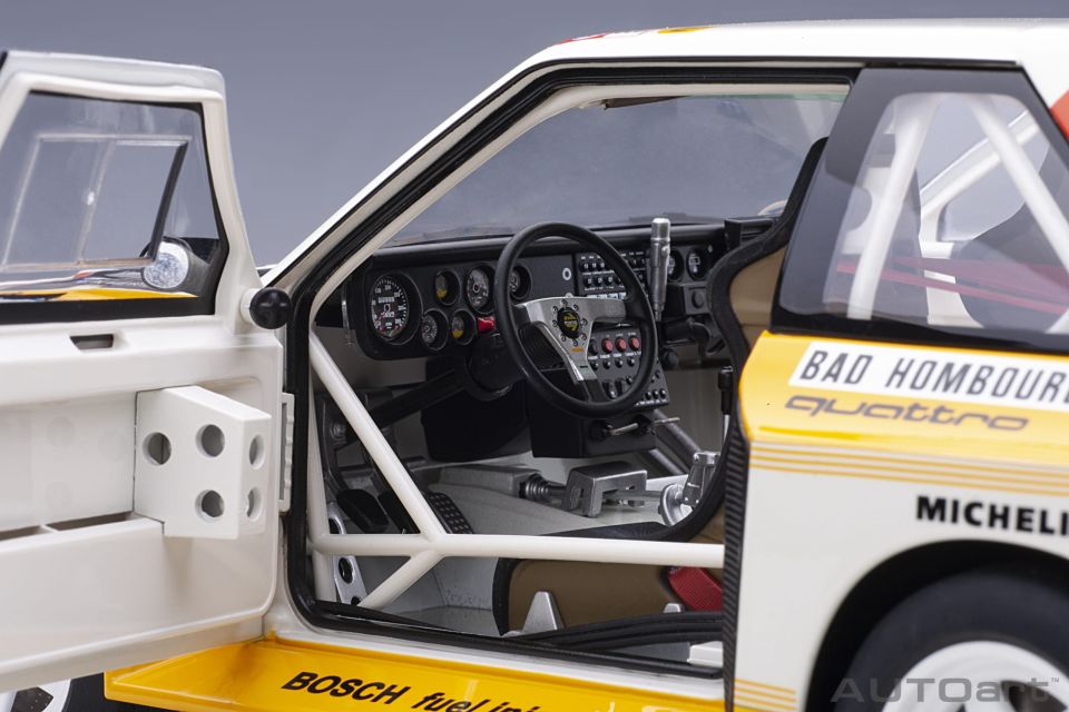 AUTO ART AUDI SPORT QUATTRO S1 MONTE CARLO 1986 6 (88602) 1:18