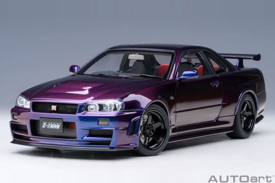 AUTOART NISSAN SKYLINE GT-R (R34) Z-TUNE 1:18 (77464)