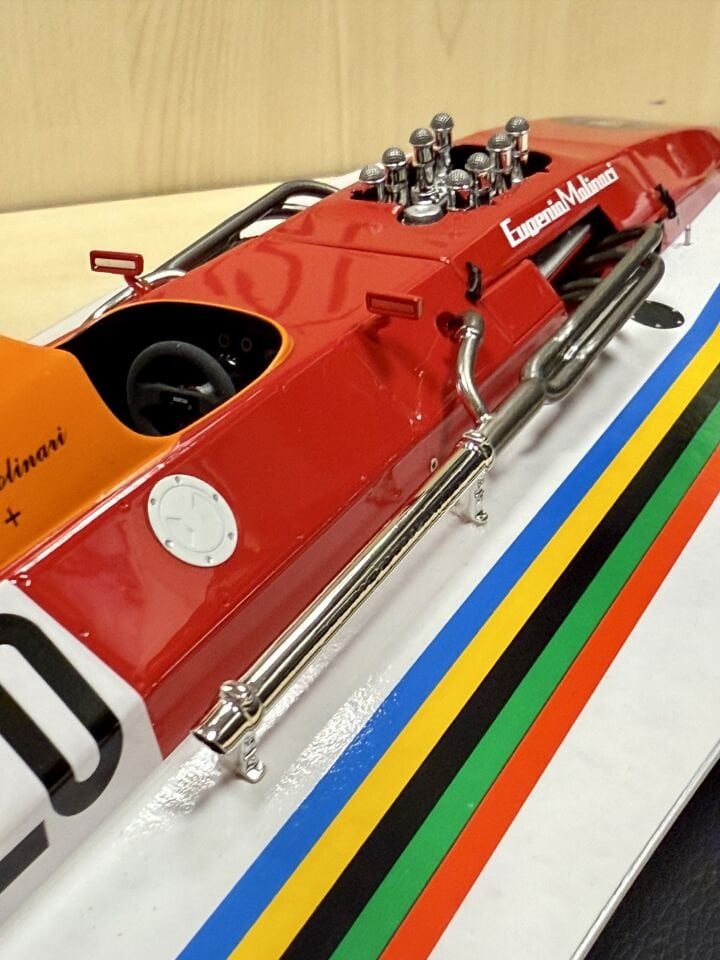 BBR 1:18 Molinari 4 Spot Motorboat Limited