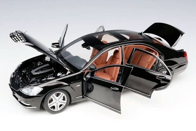 MOTORHELIX MERCEDES-BENZ S-CLASS S600L AMG W221 – BLACK POSTED IN