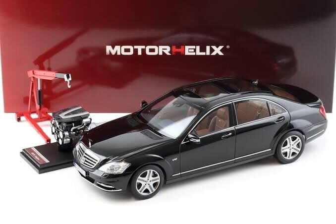 MOTORHELIX MERCEDES-BENZ S-CLASS S600L AMG W221 – BLACK POSTED IN