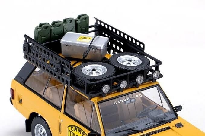 ALMOST REAL 1:18 LAND ROVER RANGE ROVER CAMEL TROPHY PAPUA NEW GUINEA