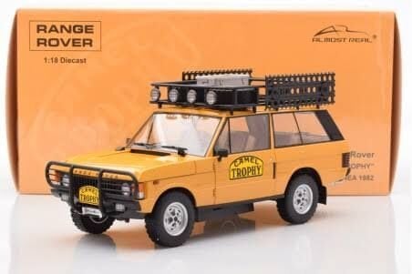 ALMOST REAL 1:18 LAND ROVER RANGE ROVER CAMEL TROPHY PAPUA NEW GUINEA