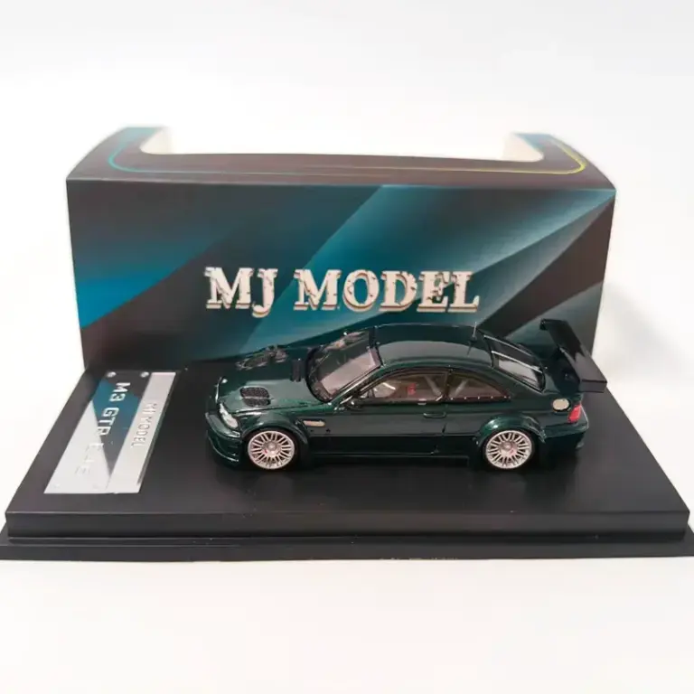 MJ MODEL  BMW M3 E46 GTR 1:64