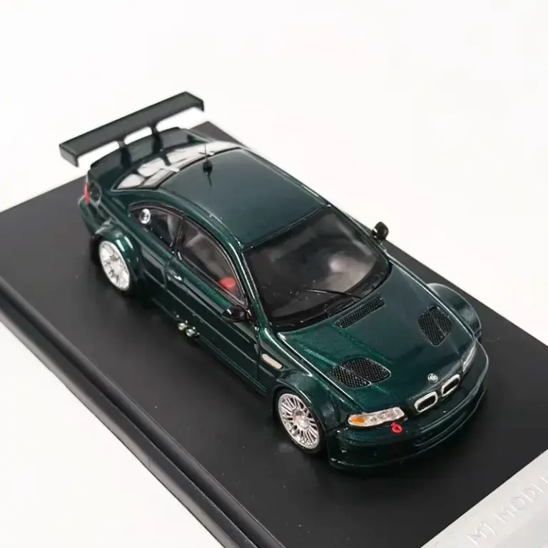 MJ MODEL  BMW M3 E46 GTR 1:64