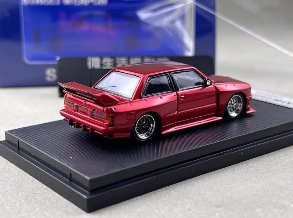 STREET WEAPON BMW LTO E30 RED 1:64