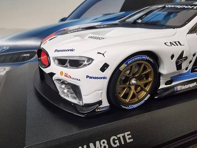 Minichamps- BMW - 8-SERIES M8 GTE TEAM BMW MOTORSPORT MISSION 8 N 1 RACING 2019