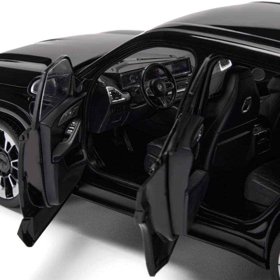 MINICHAMPS BMW XM (G09) BLACK SAPPHIRE 2023 1:18 DEALER VERSION