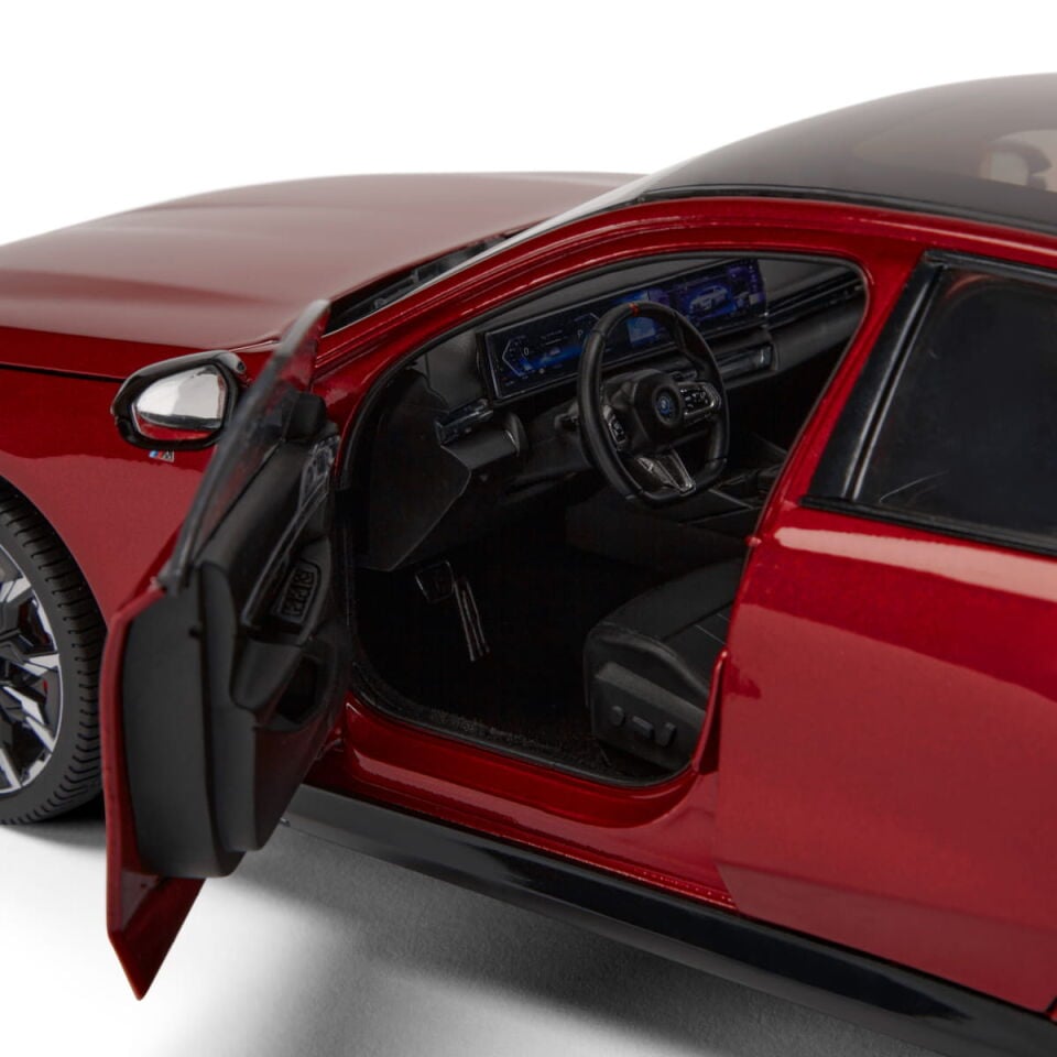 MINICHAMPS BMW İ5 (G60) FIRE RED METALLIC 2023 1:18 DEALER VERSION