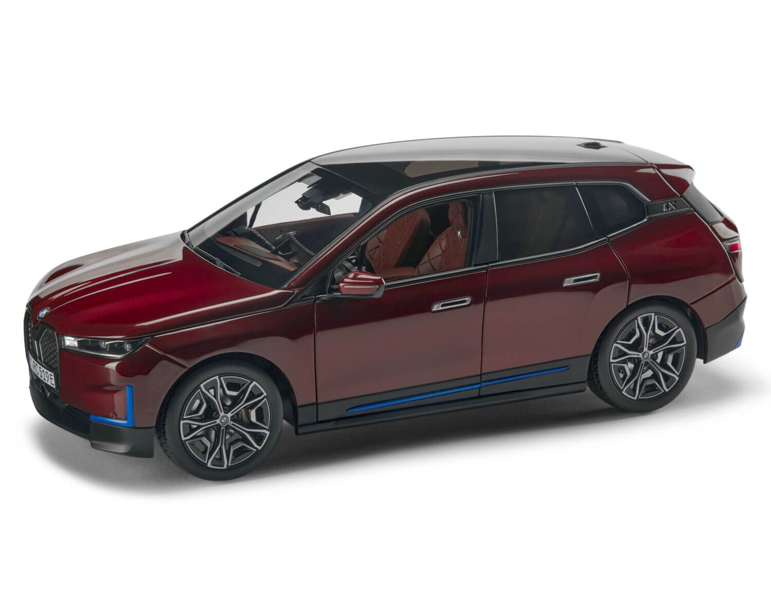MINICHAMPS BMW İX M60 (İ20) DAR RED METALLIC 2023 1:18 DEALER VERSION