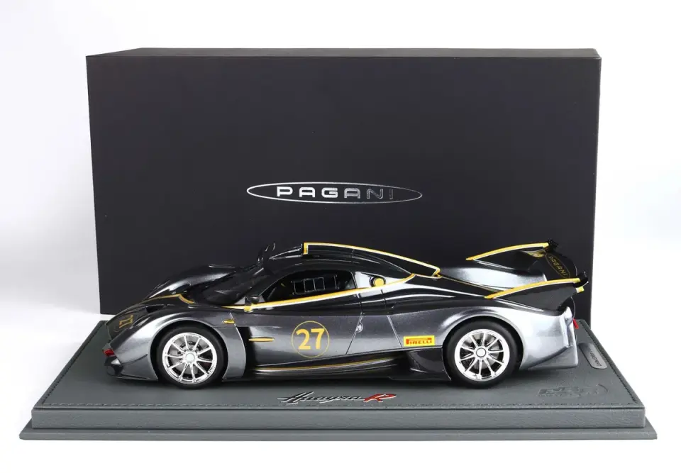 BBR PAGANI HUAYRA R METALLIC GREY 1:18