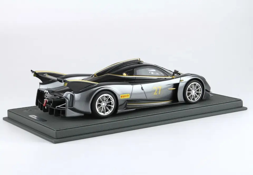 BBR PAGANI HUAYRA R METALLIC GREY 1:18