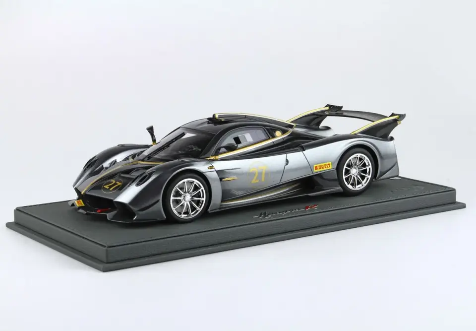 BBR PAGANI HUAYRA R METALLIC GREY 1:18