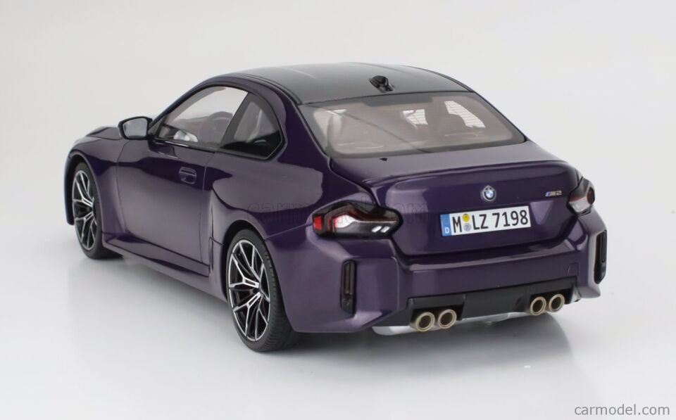 Minichamps 2024 BMW M2 Coupe (G87) Twilight Violet 1:18