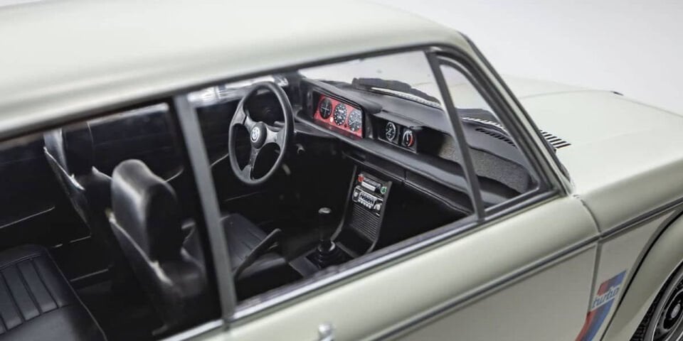 Minichamps 1973 BMW 2002 Turbo (E20) (White) 1:18