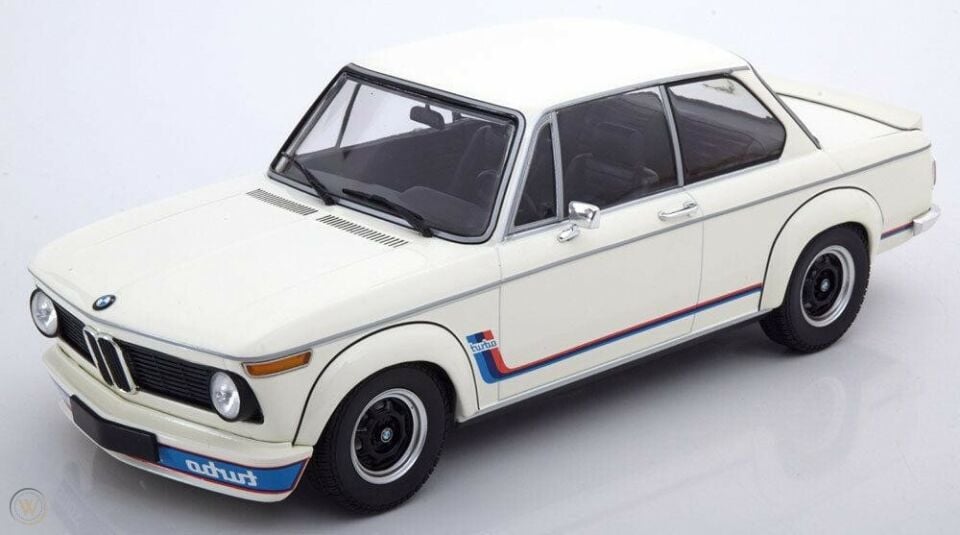 Minichamps 1973 BMW 2002 Turbo (E20) (White) 1:18