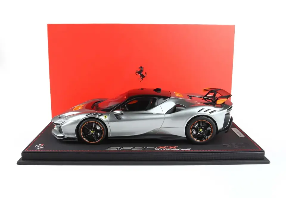 BBR FERRARI SF90 XX STRADALE GRIGIO COMPETIZIONE 1:18