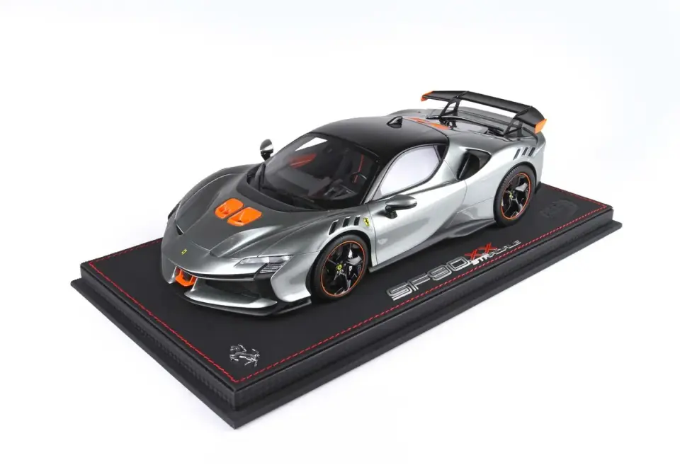 BBR FERRARI SF90 XX STRADALE GRIGIO COMPETIZIONE 1:18