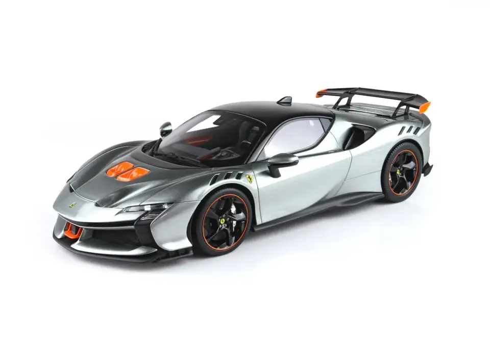 BBR FERRARI SF90 XX STRADALE GRIGIO COMPETIZIONE 1:18